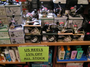 U.S. Reels in stock 15% off Rattle and Reel