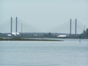 Indian River Inlet Bridge ... from Massey's Landing .. Long Neck, DE