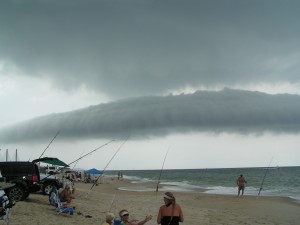 clouds cloud formation 3R's beach delaware seashore state park