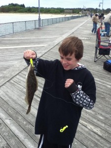 cape ehnlopen fishing pier, summer flounder, DSF, delaware surf fishing