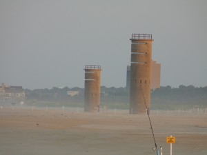 world war II towers, gordons pond, cape henlopen state park, piping plovers, beach closings, dsf, delaware surf fishing