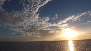 rehoboth bay, sunset in delaware, coastal flooding, dsf, delaware surf fishing, the flats fishing