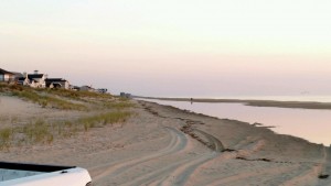 flooded beaches, delaware, sussex county, fenwick island state park. extreme high tides, perigee moon, super moon tides