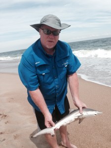 black tip shark, delaware, sussex county, LBSF, surf fihsing for sharks in delaware, atlantic ocean fish, 