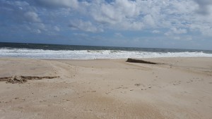 conquest beach, coastal storm, delaware, susssex county