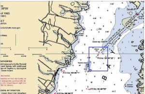 dredge pipe in ocean city, assateague, Sinepuxent Bay, maryland waterways, water hazard near assateague