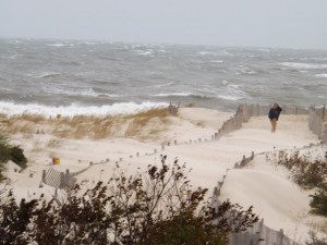 Point Comfort Station, CHSP, delaware, sussex county, storm of 2015, noreaster