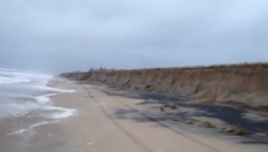 bethany beach, dune damage, delaware, sussex county, storm of 2015, noreaster