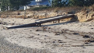 slaughter beach, dune damage, walkway dmage, delaware, Sussex county, kent county, noreaster damage,
