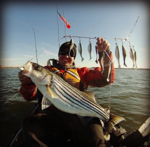 alan battista, light tackle kayak trolling the chesapeake bay, 