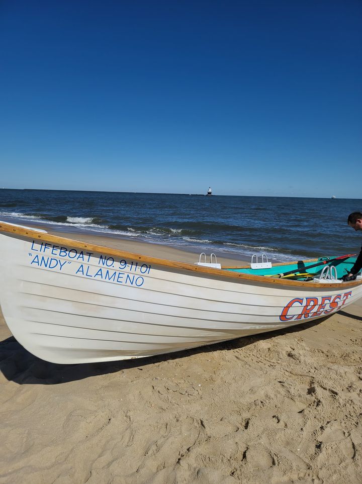 Rowing From Cape May To Delaware delaware surf fishing